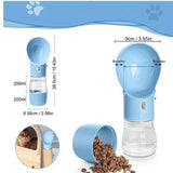 Portable Dog Water and Food Bottle